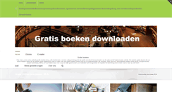 Desktop Screenshot of gratisboekendownloaden.net